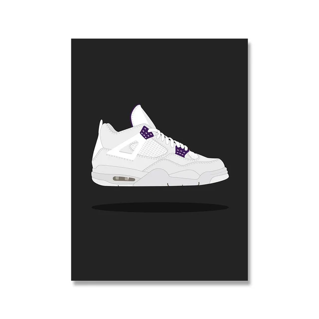 Fashion Sports Shoes Poster Wall Art Canvas Painting Nordic Posters And Prints Wall Pictures For Living Room Home Decor Cuadros