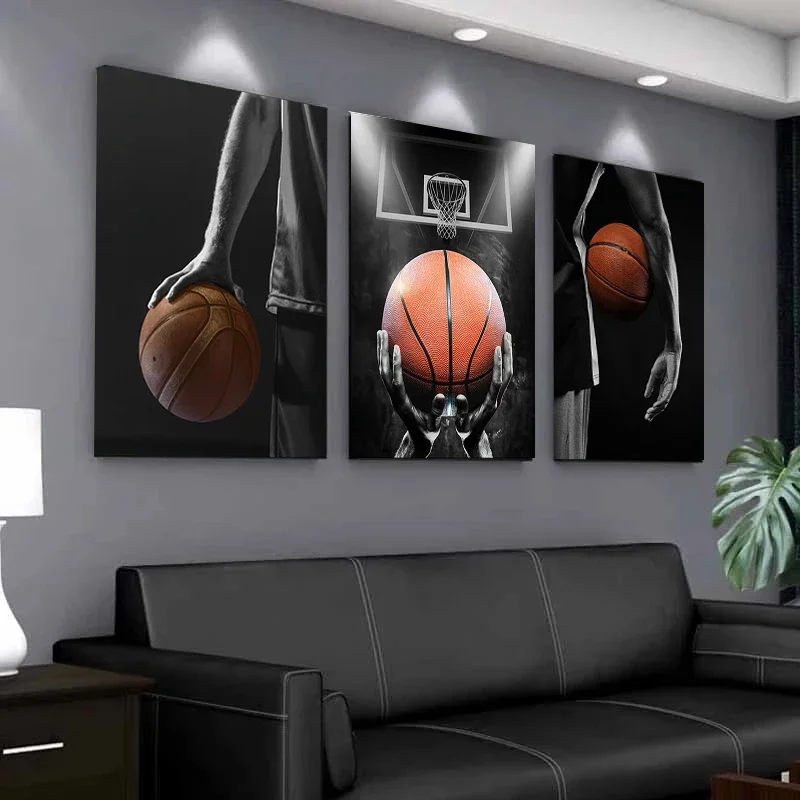 Canvas Painting Basketball Dream Inspirational Quotes Posters and Prints Wall Art for Living Room Home Decor