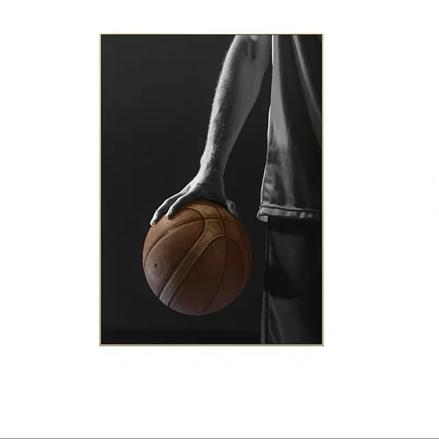 Canvas Painting Basketball Dream Inspirational Quotes Posters and Prints Wall Art for Living Room Home Decor