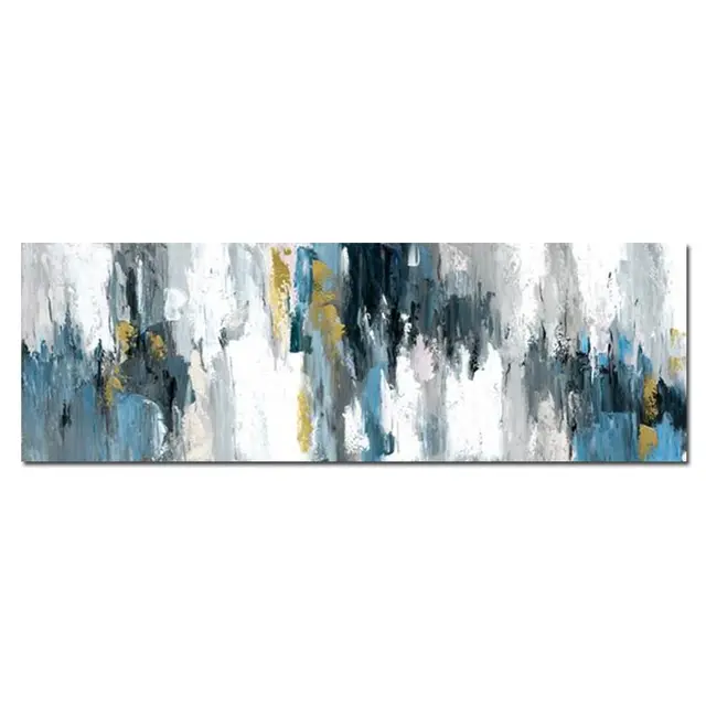 Abstract Oil Painting On Canvas Posters And Prints Modern Scandinavian Wall Art Picture Bedroom Home Decor