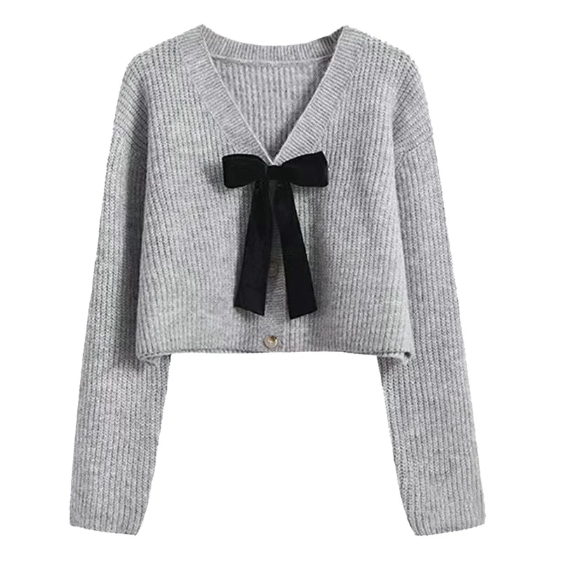 Autumn Winter Women's Knitwear Cardigan Long Sleeve Fashion Coat Knitting Sweater