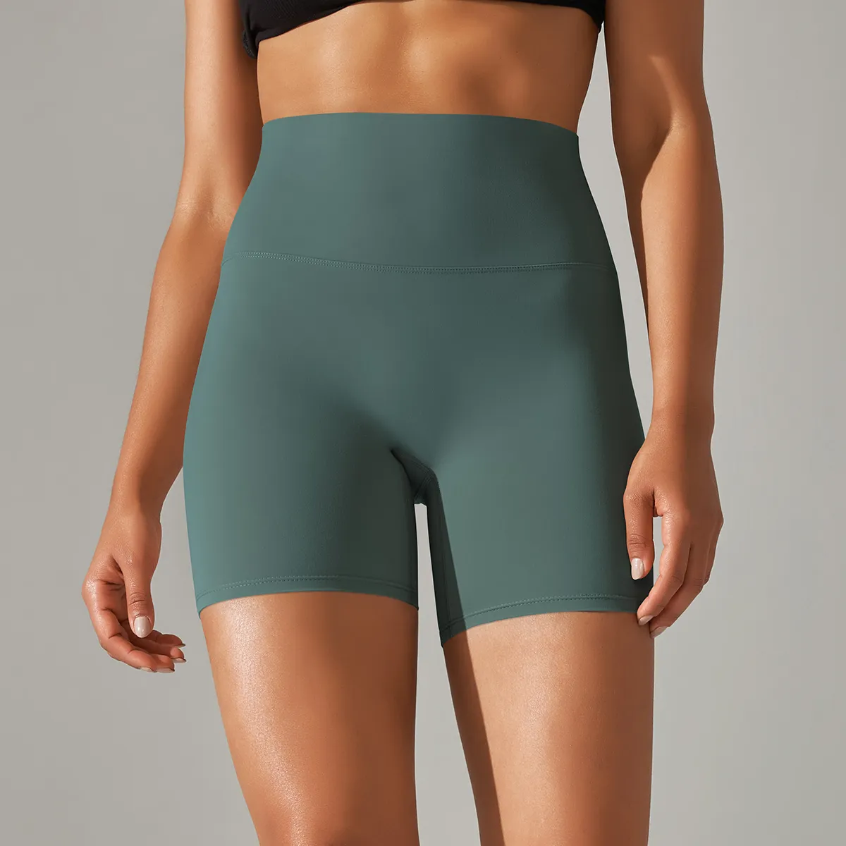 Yoga Shorts Women Fitness Shorts Running Cycling Shorts Breathable Sports Leggings High Waist Summer Workout Gym Shorts