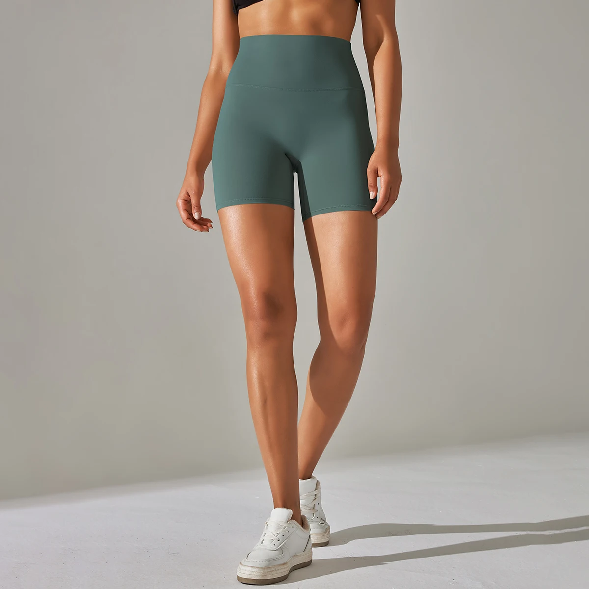 Yoga Shorts Women Fitness Shorts Running Cycling Shorts Breathable Sports Leggings High Waist Summer Workout Gym Shorts