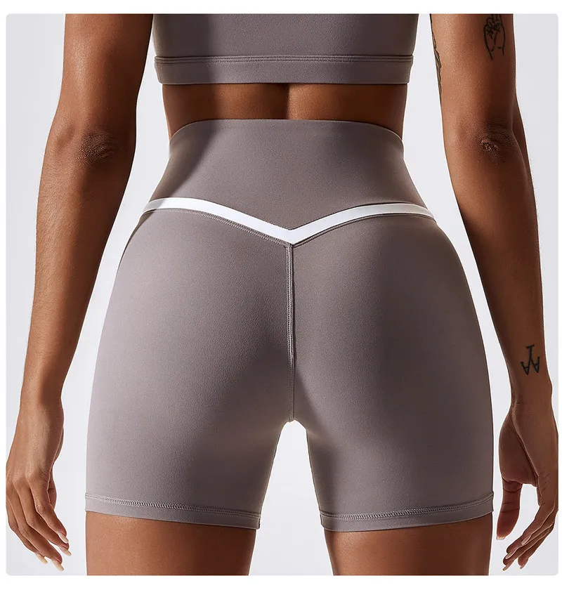 Solid Color Stitching Seamless Women Gym Fitness Set Bra Top Tight Sports Bra +high Waist Leggings +yoga Short Can Matched Suit