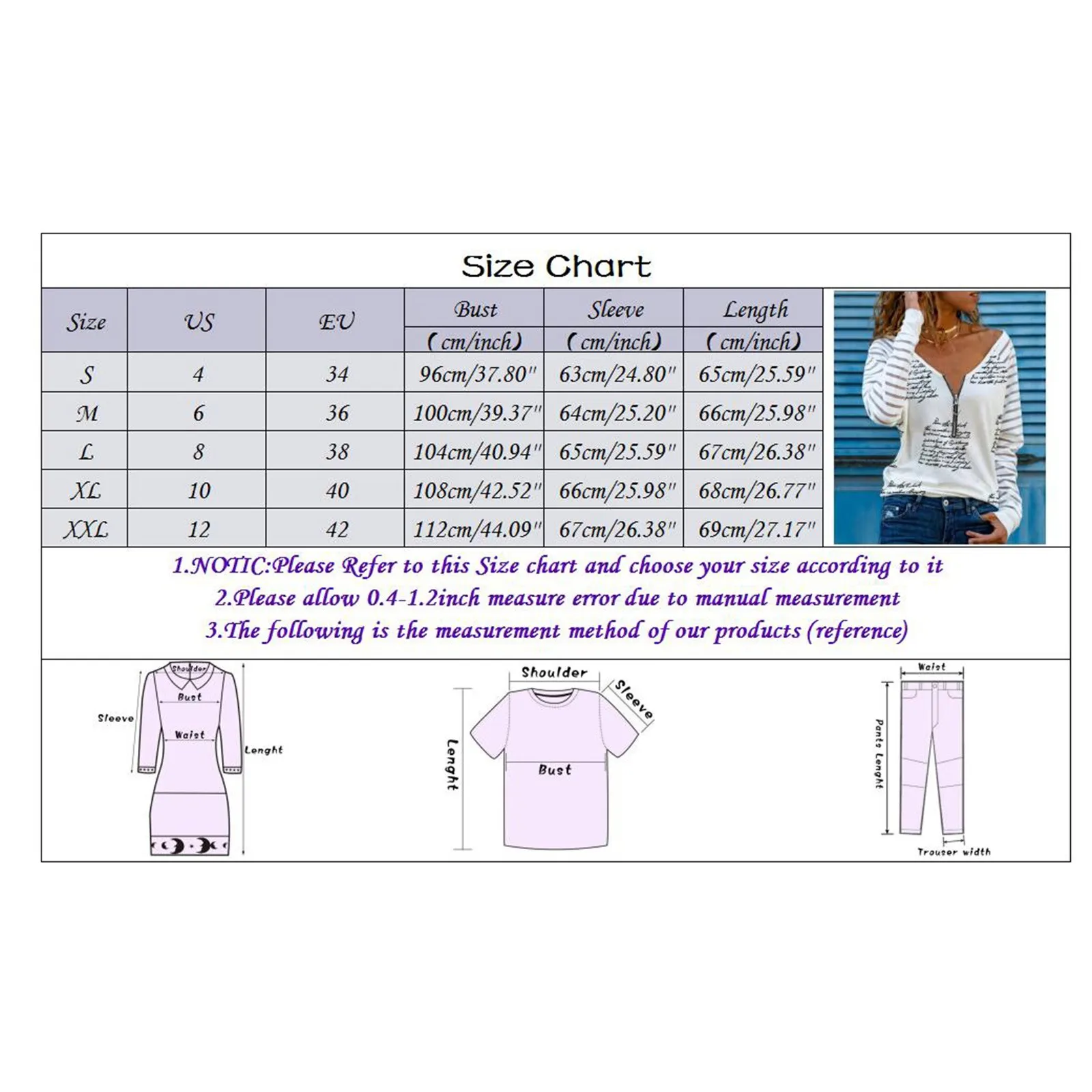 Women's Shirts Tees Long Sleeve Love Heart Print Fashion Zipper Blouse Top for Spring Sexy Casual Tops Female Clothes