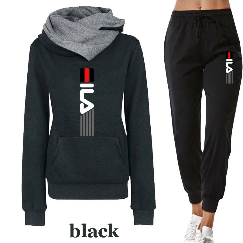 Tracksuit Women Winter  Female Pullovers Hoodies+Pants Jogging Woman Two Pieces Set Sports Suit for Women Clothing Outfits