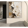 Abstract White Flower Oil Painting On Canvas Print Wall Art Picture Paintings Modern Home Living Room Decor Cuadros