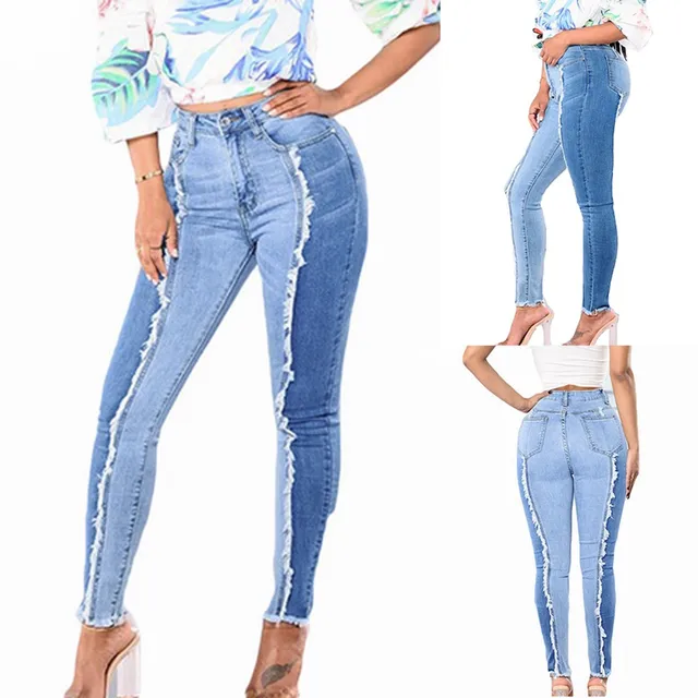 Women Plus Size Slim Soft Jean Leggings