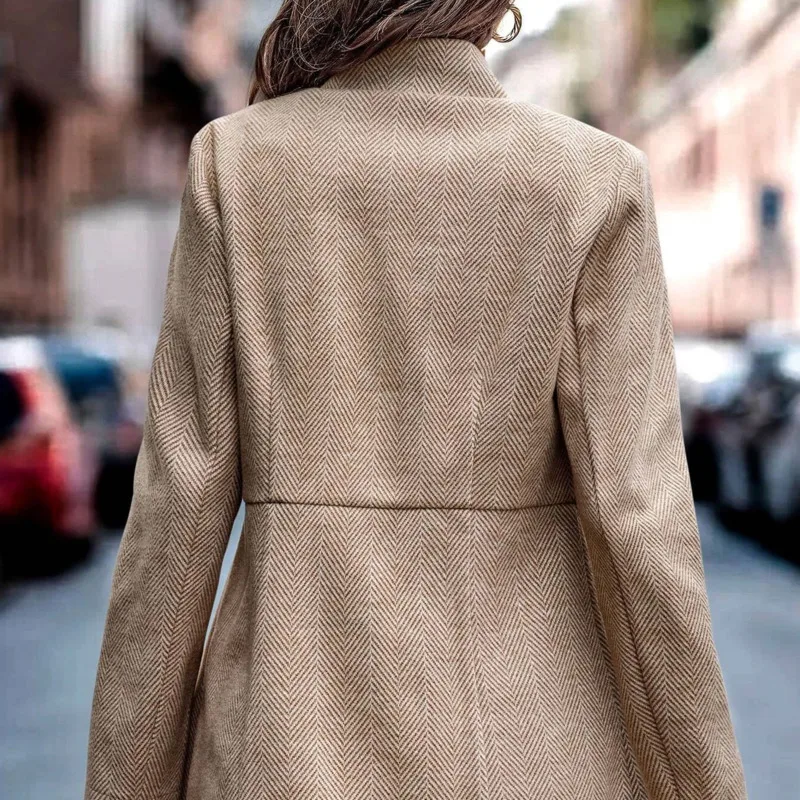 Women Blazers Casual Long Sleeve Chic Professional Business Streetwear Elegant Office Work Jacket Cardigan Outwear New