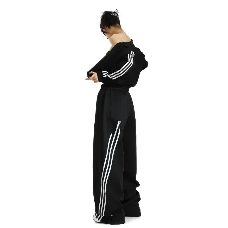 Women Oversized Harajuku Sweatpants Streetwear Vintage Wide Leg Jogger Pants