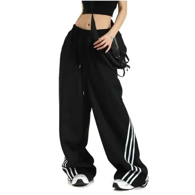 Women Oversized Harajuku Sweatpants Streetwear Vintage Wide Leg Jogger Pants