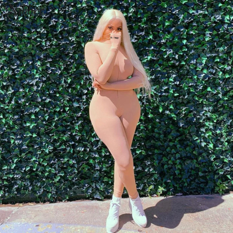 Women casual full sleeve pure jumpsuit high collar slim Active Wear jumpsuits