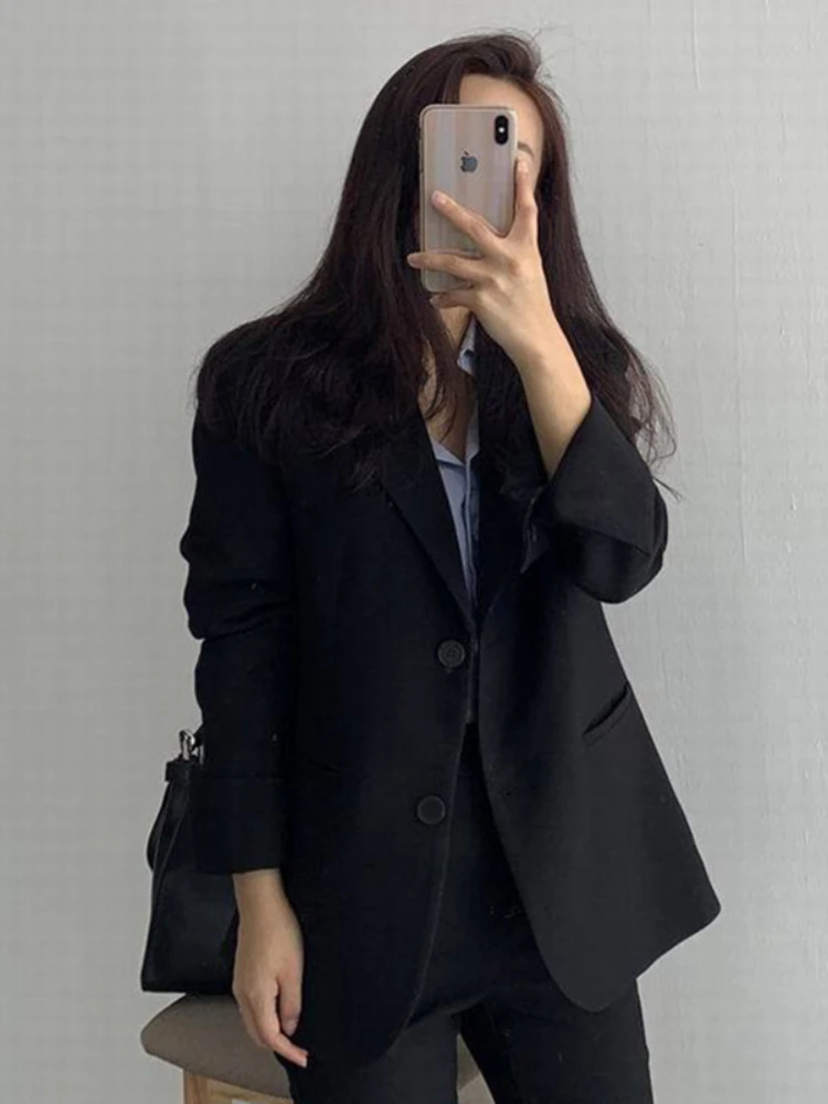 Spring  Autumn Women's Slim Fit Suit Jacket Female Long Sleeve Fashion Blazer Office Lady Casual Coat Women Elegance Tops