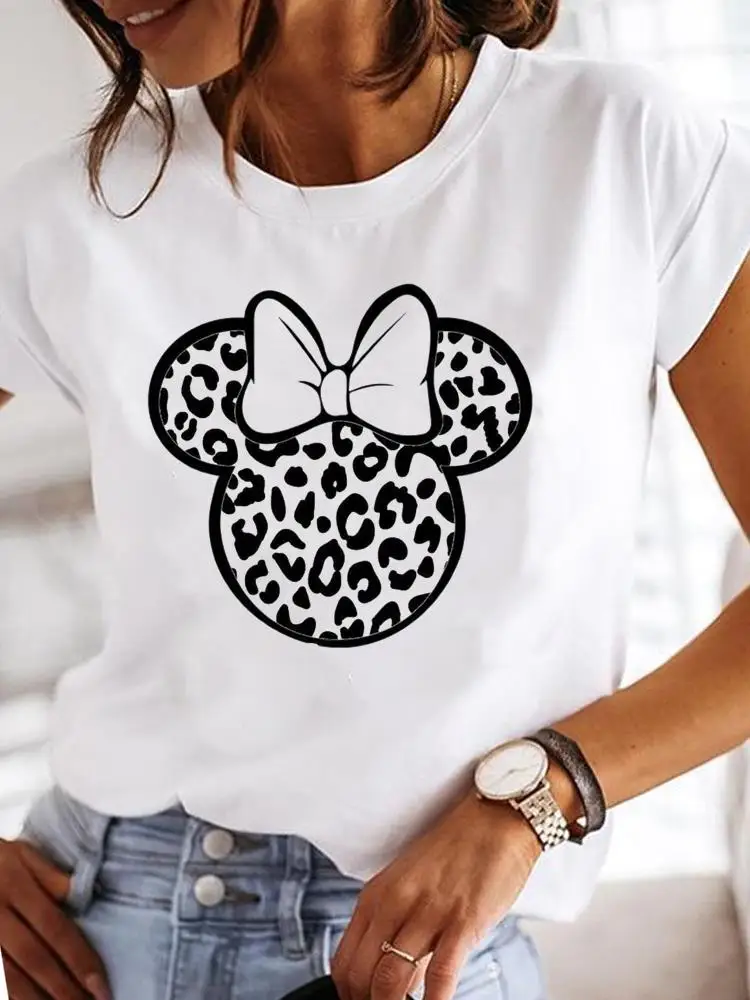Women Casual Graphic T-shirts Top Sweet 90s Cute Clothing Tee Printed Fashion Clothes