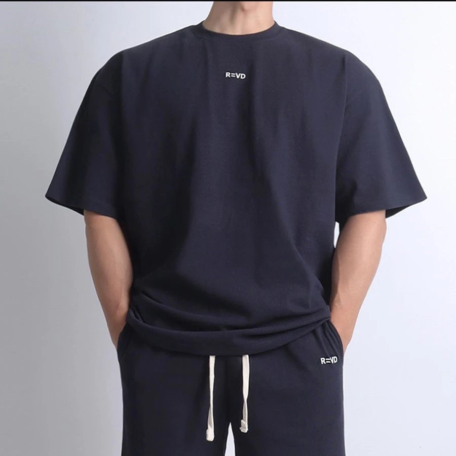 Men Hip Hop Oversize Fashion Short Sleeve Cotton Casual T-Shirt