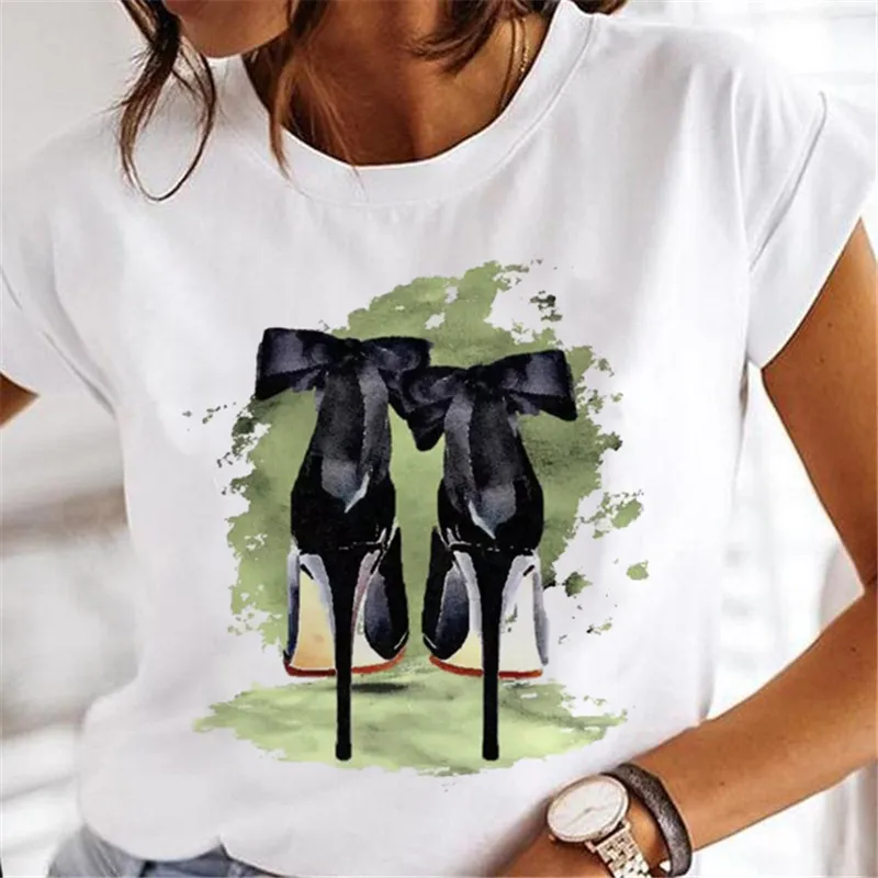Women Clothing Print Graphic T-shirt Top