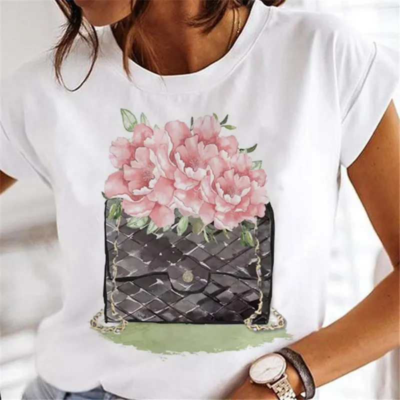 Women Clothing Print Graphic T-shirt Top