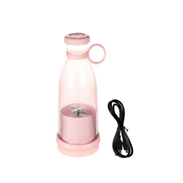Rechargeable Mixers Fresh Fruit Juicers USB Portable Juice Bottle Mini Fast Electric Blender Smoothie Ice Maker