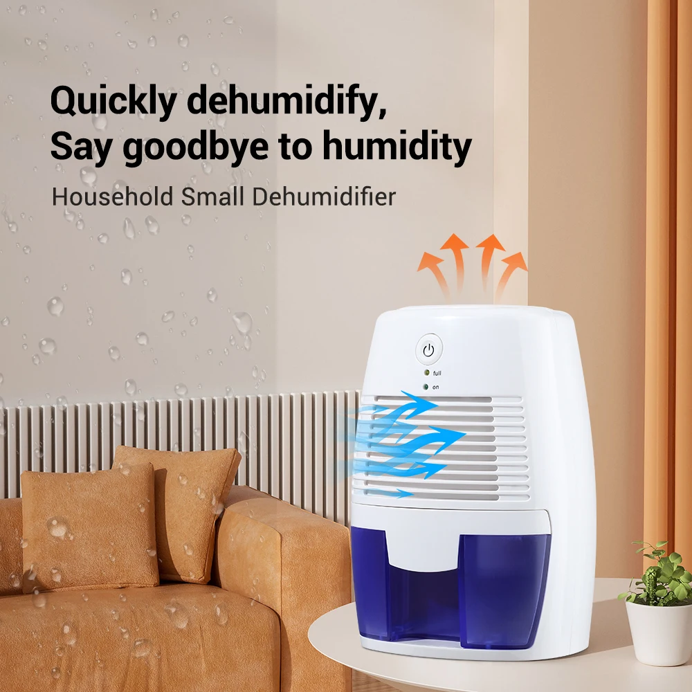 Mini Silent Dehumidifier Cycle Bedroom Dryer Dehumidifier Closet Shoe Cabinet Dehumidifier Indoor Small Household Appliances