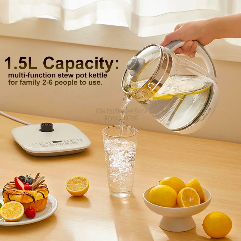 Electric Kettle Household Multifunction Health Pot Adjustable Firepower Temperature Tea Dessert 220V Home Appliances