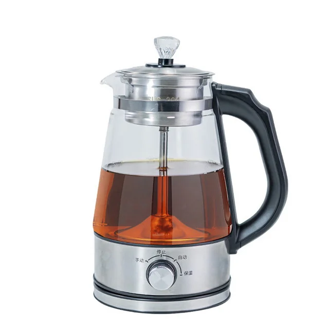 Teapots Electric Kettle Glass Water Kettle Smart Thermo Pot Coffee Water Boiler 220v Kitchen Appliances Tea Infuser