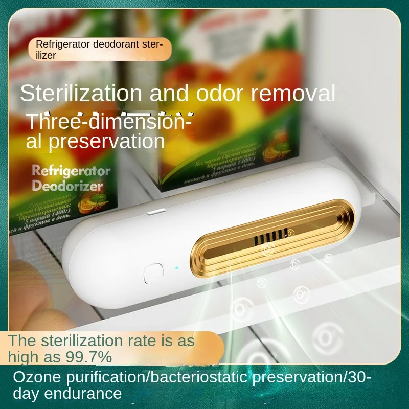 Refrigerator Deodorization Automobile Household Ozone Disinfection Deodorizer Sterilization And Fresh Keeping Home Air Purifier