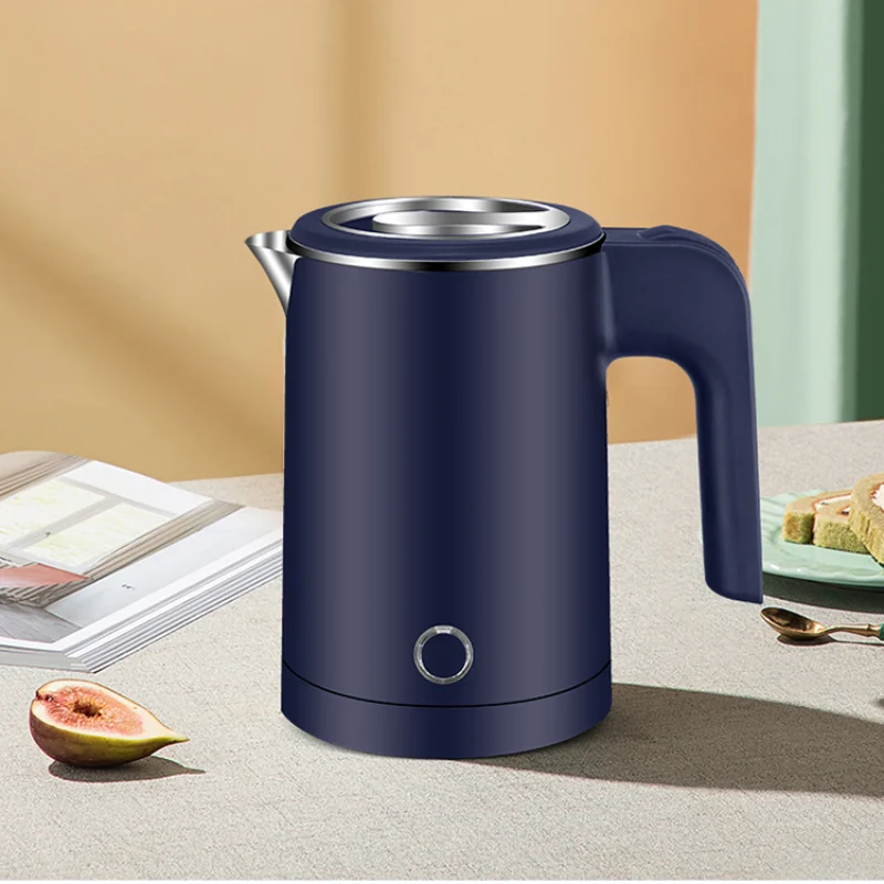 0.6L Mini kettle 304 stainless steel automatic power off small student dormitory low power electric kettle portable 600W