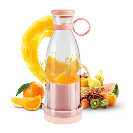 Rechargeable Mixers Fresh Fruit Juicers USB Portable Juice Bottle Mini Fast Electric Blender Smoothie Ice Maker