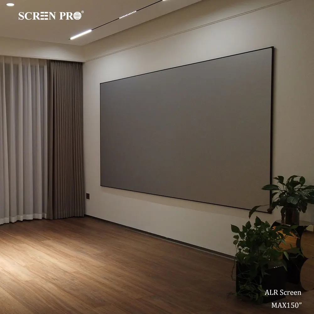 SCREEN PRO 92-150inch ALR Projector Screen for 4k 8k Short throw /Long Throw Video Projection Reflective Screen