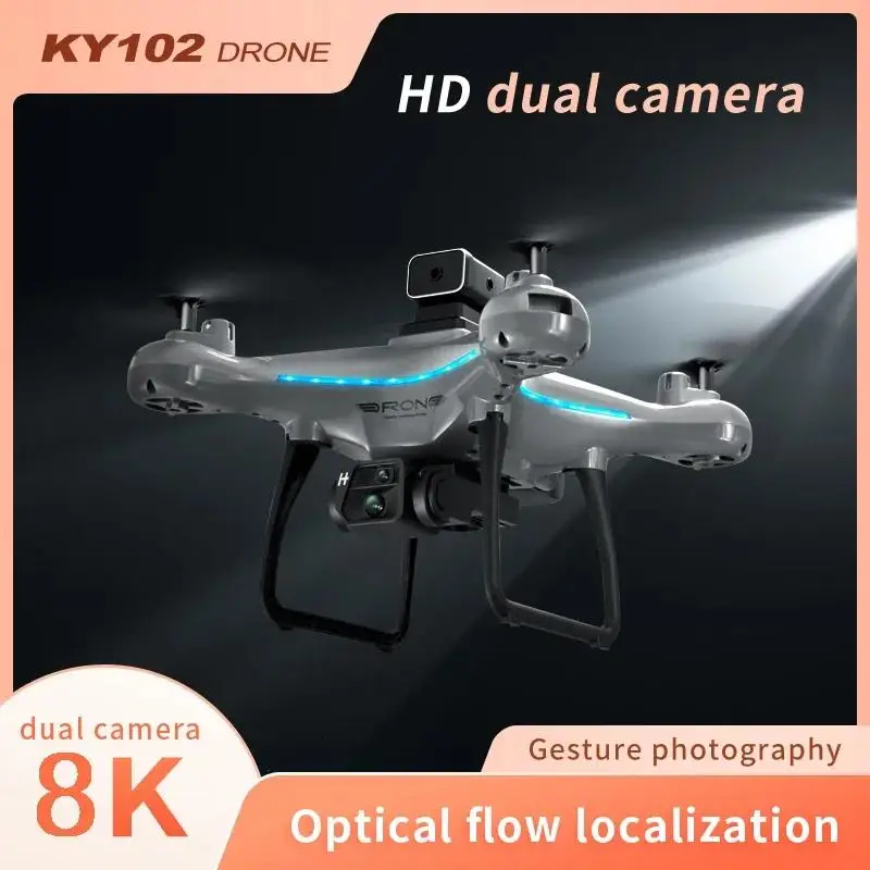 Ky102 Drone 8k Professional Dual-camera Aerial Photography 360 Obstacle Avoidance Optical Flow WIFI Four-axis Rc Aircraft
