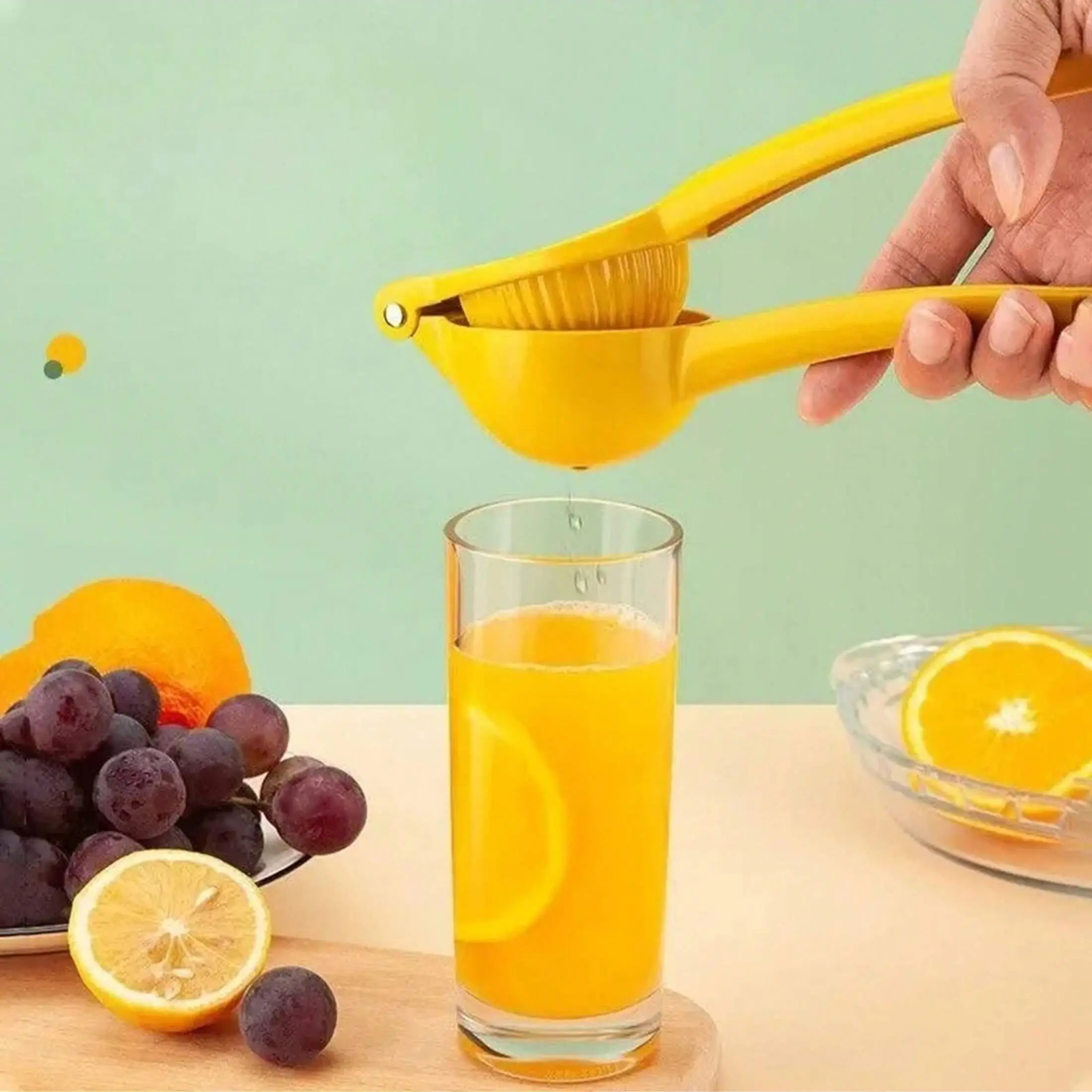 Home Manual Lemon Squeezer Aluminum Alloy Hand Pressed Orange Fruit Juicer Portable Practical Kitchen Tools Mini Blender