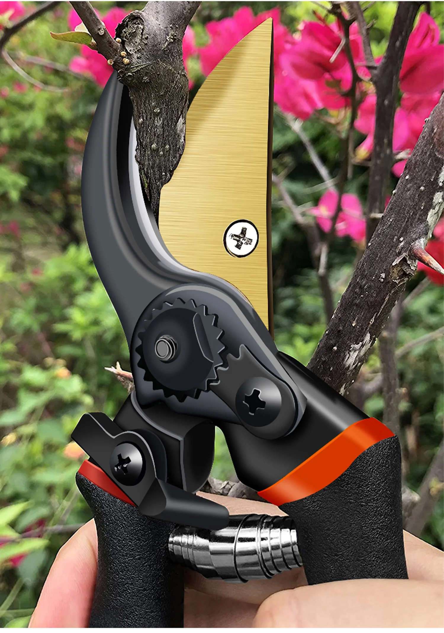 Multifunctional Pruning Shear Garden Tools Heavy Duty Ultra Sharp Hand Pruners Professional Garden Scissors