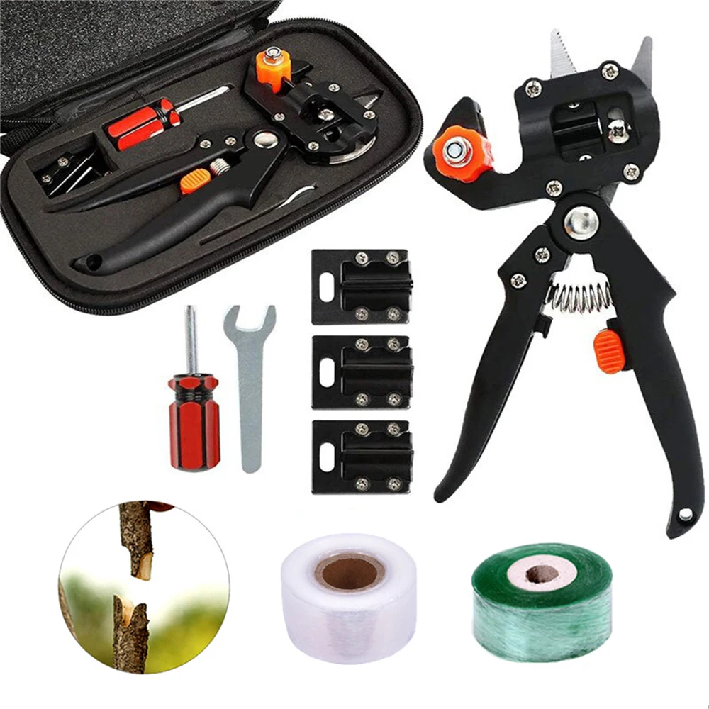 Multifunction Grafting Pruner Gardening Scissors Tree Grafting Pruner SK5 Garden Pruner Grafting Stretch Film Garden Tools Set