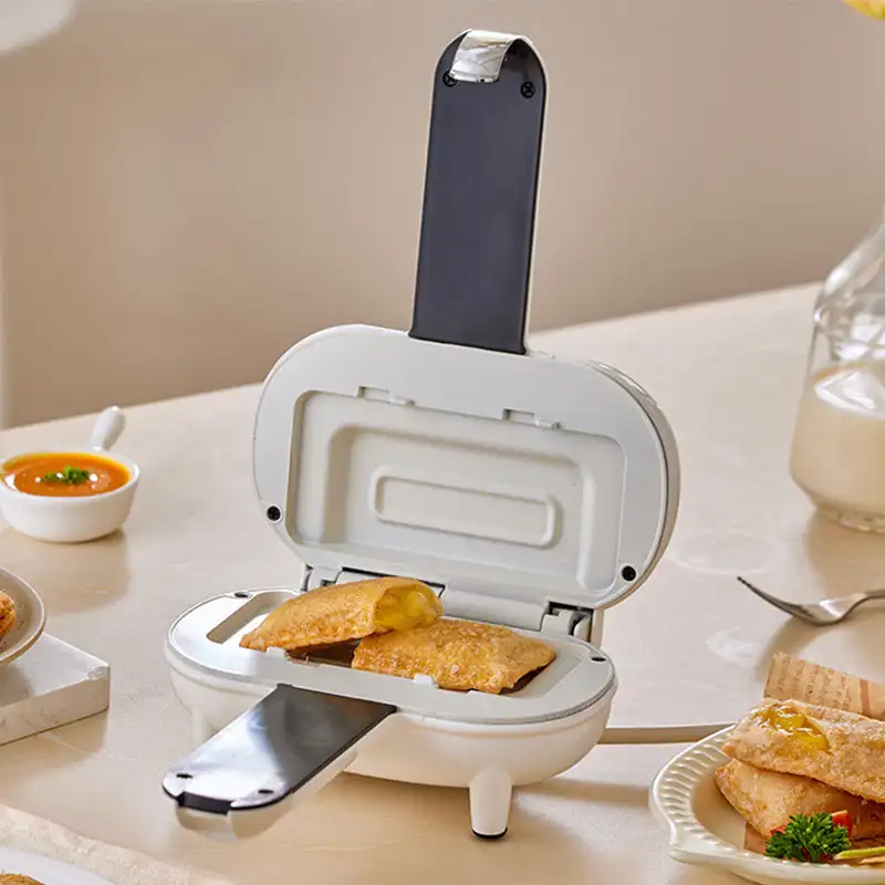 Express breakfast maker Double-Sided Press Sandwich Machine Mini Non-Stick Grill Pancake Maker Bread Hot Dog Toaster Electric Ov