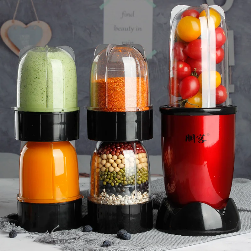 Blender Kitchen Chopper Portable Stationary Blender For Smoothies Mixer Machine Electric Juicer Food Processor MultifunctionalPr