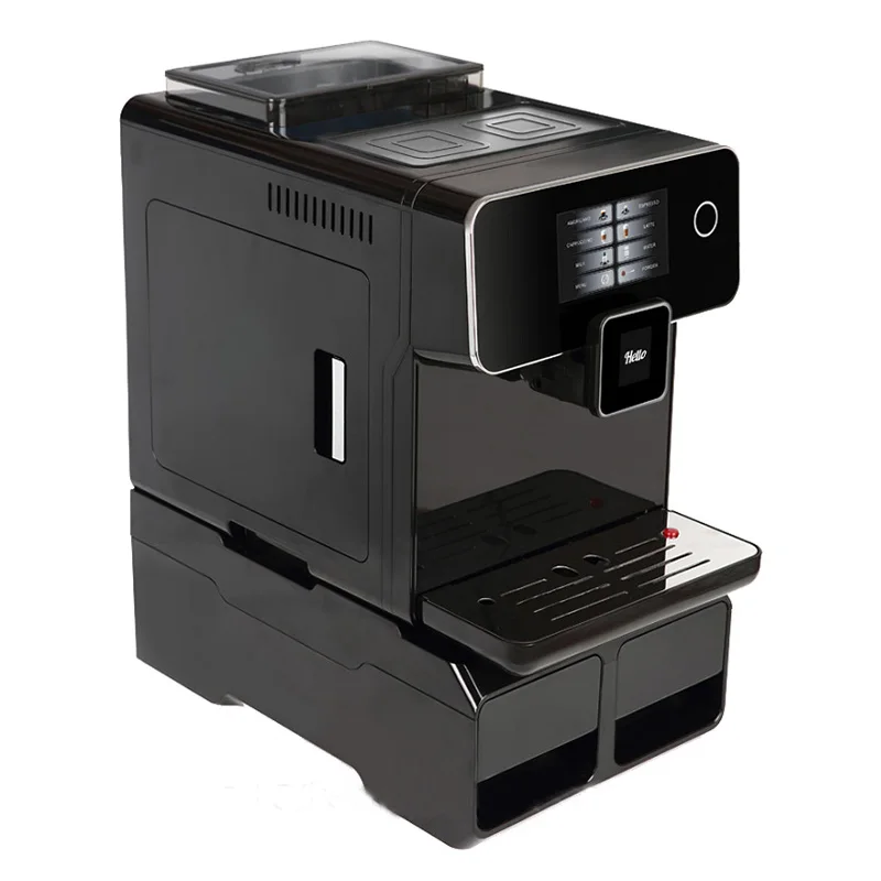 Commercial Automatic Espresso Coffee Machine With Water Box Electric Coffee Machine With Touch Screen Display