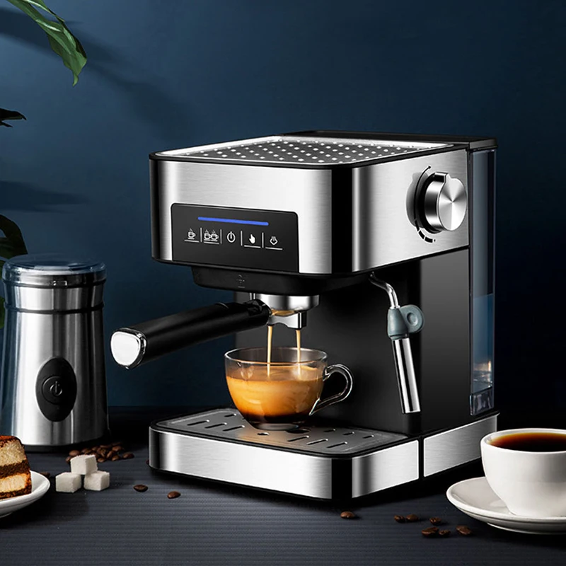 Expresso Coffee Machine 20 Bar Semi Automatic Cappuccino Italian Latte Coffee Maker Steam Wand Hot Water 220-240V 50-60Hz