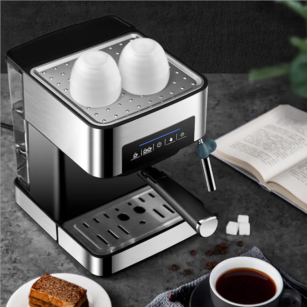 Expresso Coffee Machine 20 Bar Semi Automatic Cappuccino Italian Latte Coffee Maker Steam Wand Hot Water 220-240V 50-60Hz