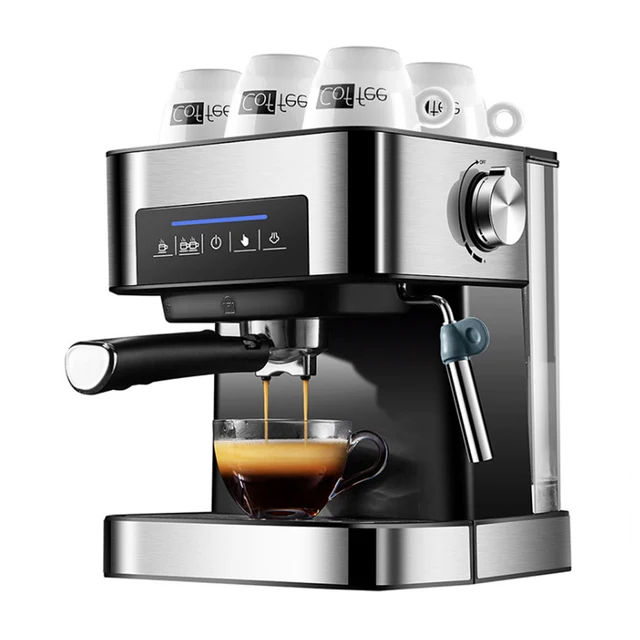 Expresso Coffee Machine 20 Bar Semi Automatic Cappuccino Italian Latte Coffee Maker Steam Wand Hot Water 220-240V 50-60Hz