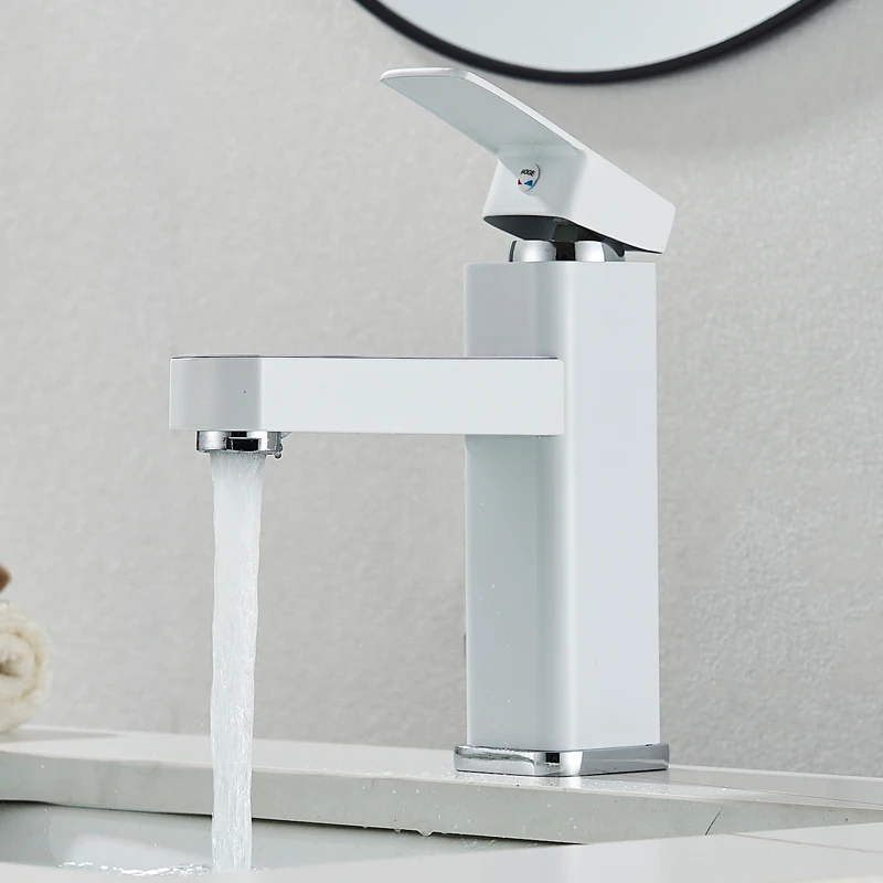 Smart LCD Bathroom Basin Faucet Sink Faucet Touch Screen Brass Deck Mount Cold Hot Water Mixer Bathroom Crane