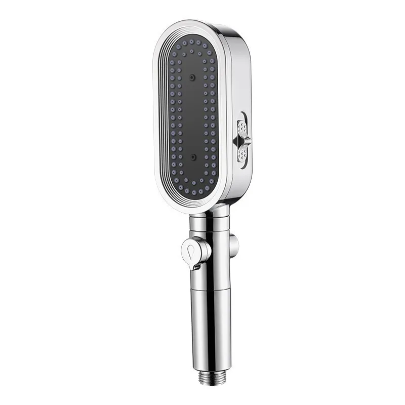 Household Pressurized Shower Handheld Three-Speed Filtered Showerhead  Bathroom Water Heater Shower Nozzle Shower Accessories