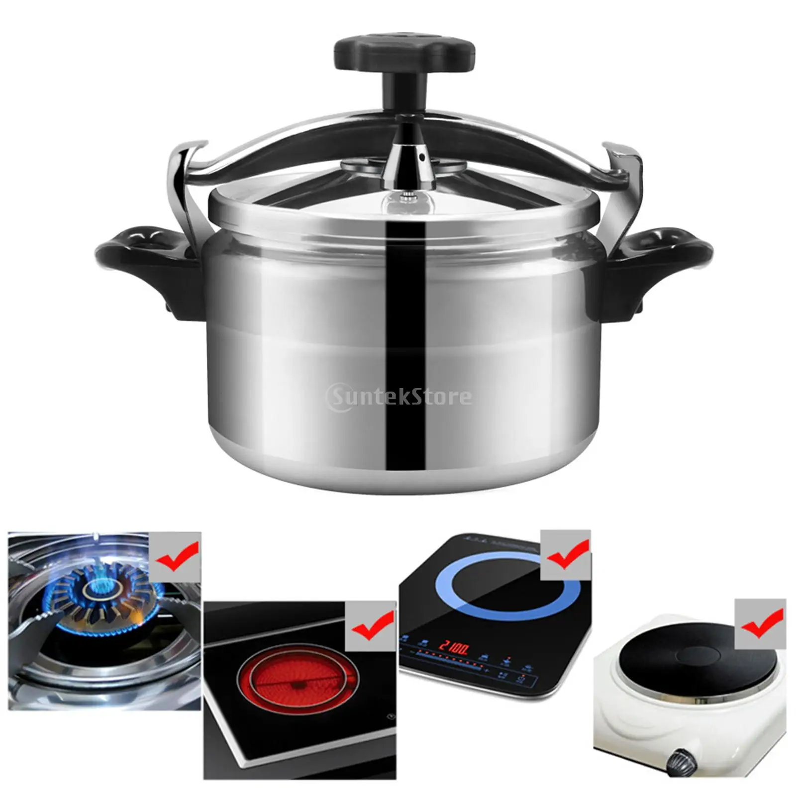 Universal Gland Type Cooker Multipurpose Induction Cooker Deep Pressure Pan for Restaurant Kitchen Household Commercial