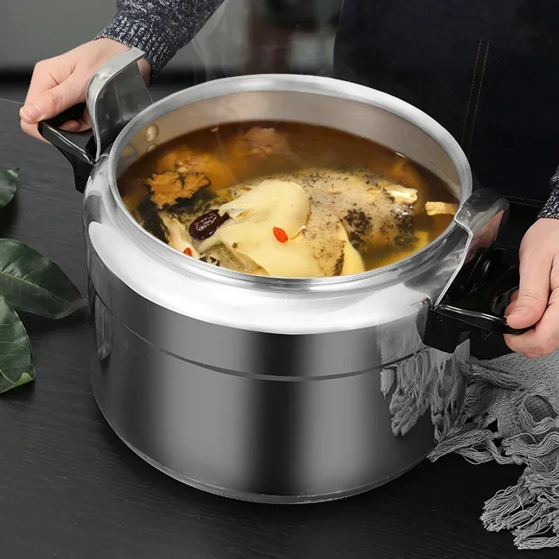 Aluminum Alloy Kitchen Pressure Cooker Gas Cooker Can Use Explosion-Proof Pot Energy-Saving Home Cooking Utensils 3L/4L