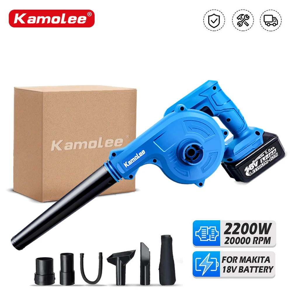 Cordless Electric Air Blower Set DUB185Vacuum cleaner 2 In 1 20000rpm Compatible Suitable for Makita 18V Battery