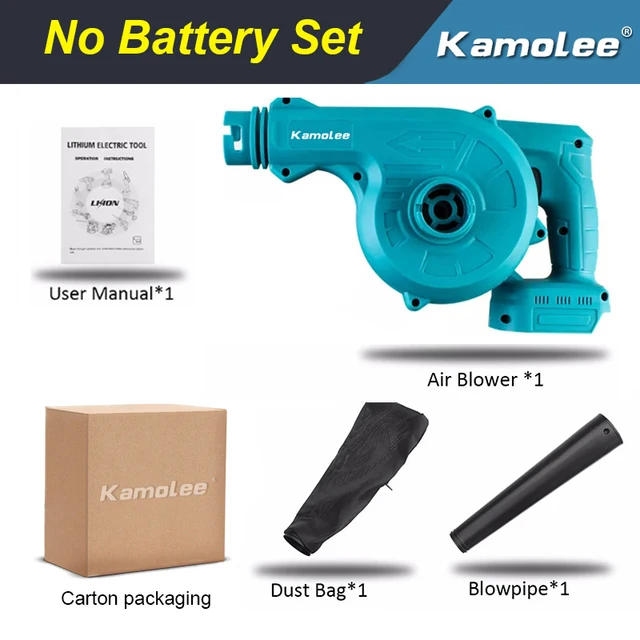 Cordless Electric Air Blower Set DUB185Vacuum cleaner 2 In 1 20000rpm Compatible Suitable for Makita 18V Battery