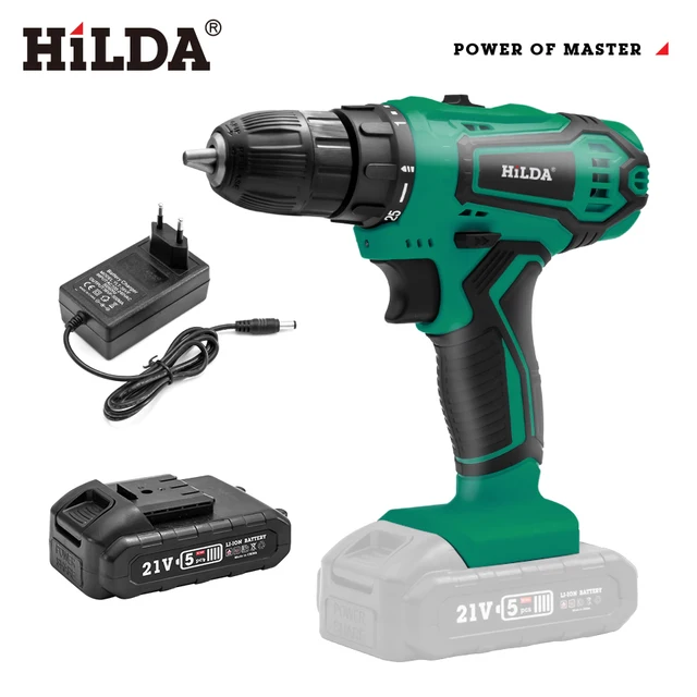 Electric Drill Cordless Screwdriver Lithium Battery Power Tools Cordless Drill