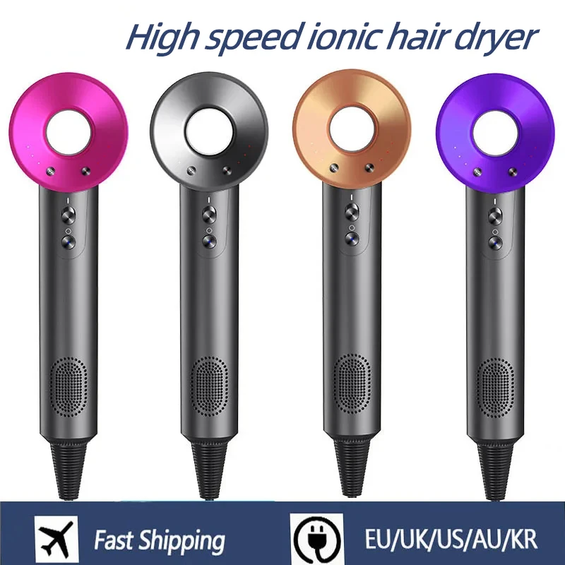 Ionic Hair Dryer High Speed Hair Dryer 110,000 rpm Hair Dryer Negative Ion Conditioner Professional Hair Dryer