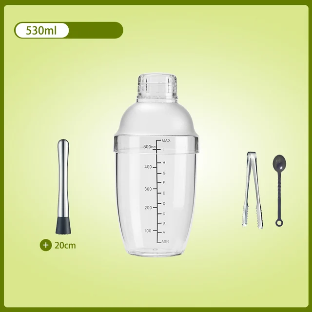 Cocktail Shaker Fruit Juice Milk Tea Beverage Mixer Bartender Special For Mixing Champagne Wine Hand Shake Cup Bar Tool
