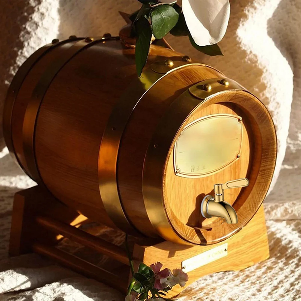 Juice Tap 16mm 1pcs Durable For Wine Jar Beer Gold Stainless Steel For Barrels 90 Degree Rotating Beer Barrels