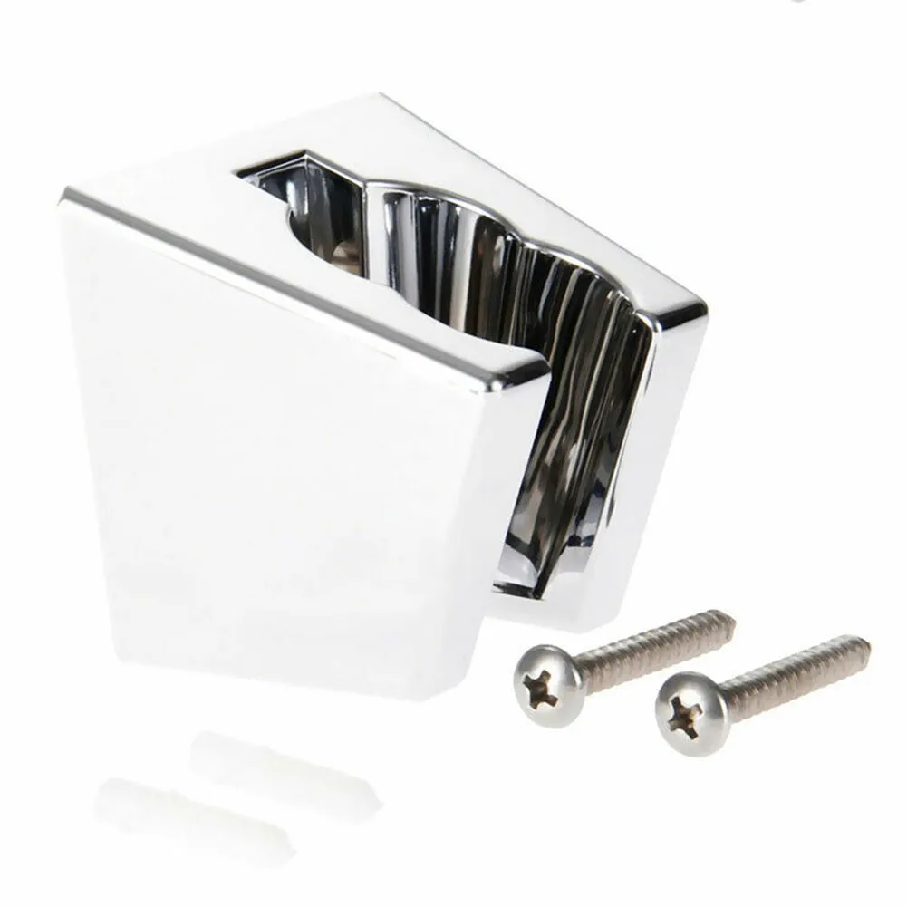 Universal Adjustable Hand Shower Holder Bathroom Wall Mounted Holder ABS Plastic Chrome Bathroom Bracket Stable